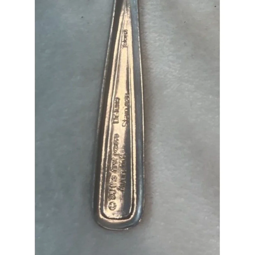 Vintage 1980s Avon’s baby’s first year feeding spoon stainless steel EUC
